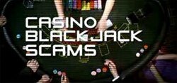 Blackjack Scams example of